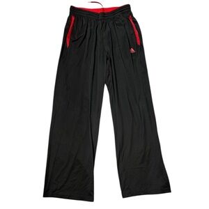 Adidas Climacool Boys Lightweight Athletic Pants Drawstring Waist Mesh Pockets
